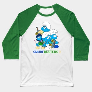 Smurfbusters 2 Baseball T-Shirt